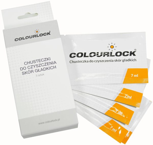 Colourlock zestaw chusteczek do skóry
