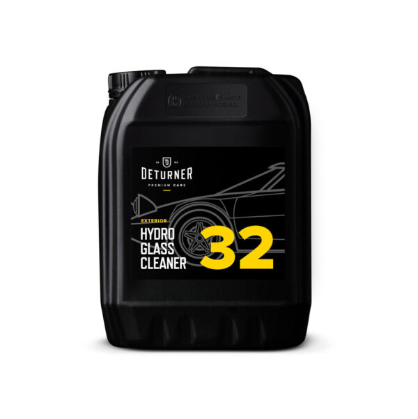 Deturner Hydro Glass Cleaner 5L - płyn do mycia szyb, pozostawia warstwę hydrofobową