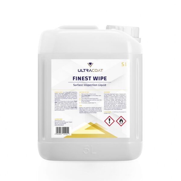 Ultracoat Finest Wipe 5L - produkt do odtłuszczania lakieru