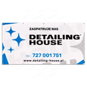 Detailing House Baner Powlekany 2x1m